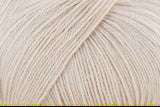 Detailed image of Fonty Moustache Fingering Weight Yarn in the color white