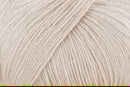 Detailed image of Fonty Moustache Fingering Weight Yarn in the color white