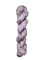 Skein of hand dyed BFL Tweed Yarn color dusty rose