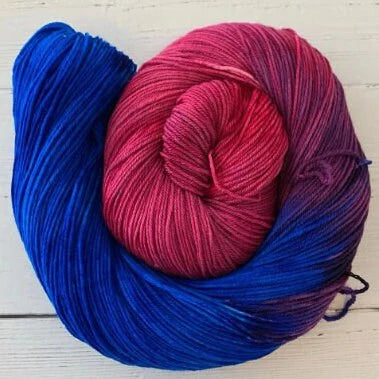 Happy Pride Month Yarn from Knitted Wit and Cowgirl Yarn