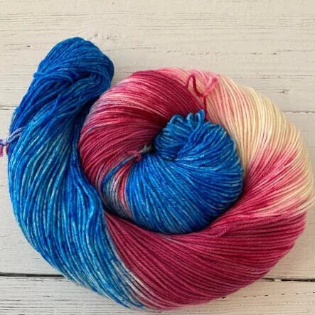 Happy Pride Month Yarn from Knitted Wit and Cowgirl Yarn