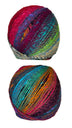 Multi color ball of yarn