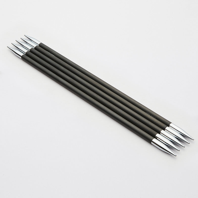 KnitPro Karbonz Needles - Double Pointed 6"