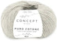 Ball of yarn with 'Concept by Katia' label on a white background
