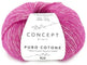 Pink yarn ball with 'Concept by Katia' label on a white background