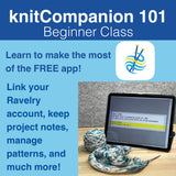 Knit Companion 101 Class with Donnie