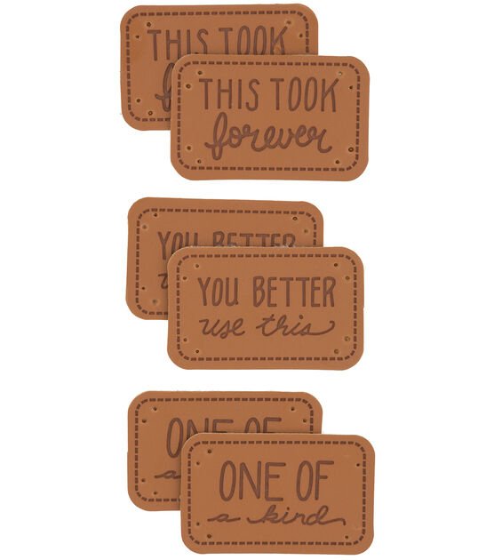 Boye Garment Label Faux Leather