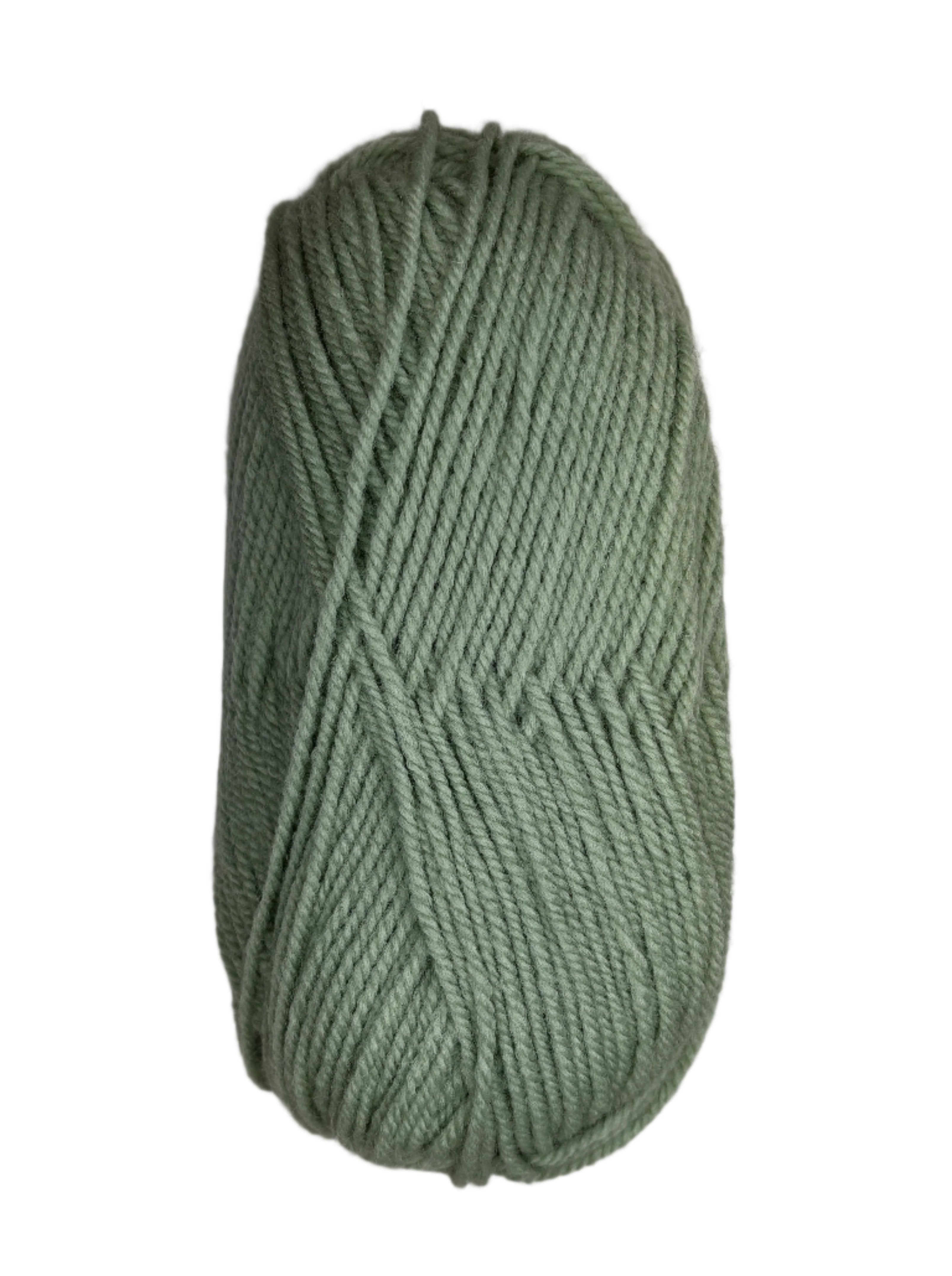 sage light green ball of yarn