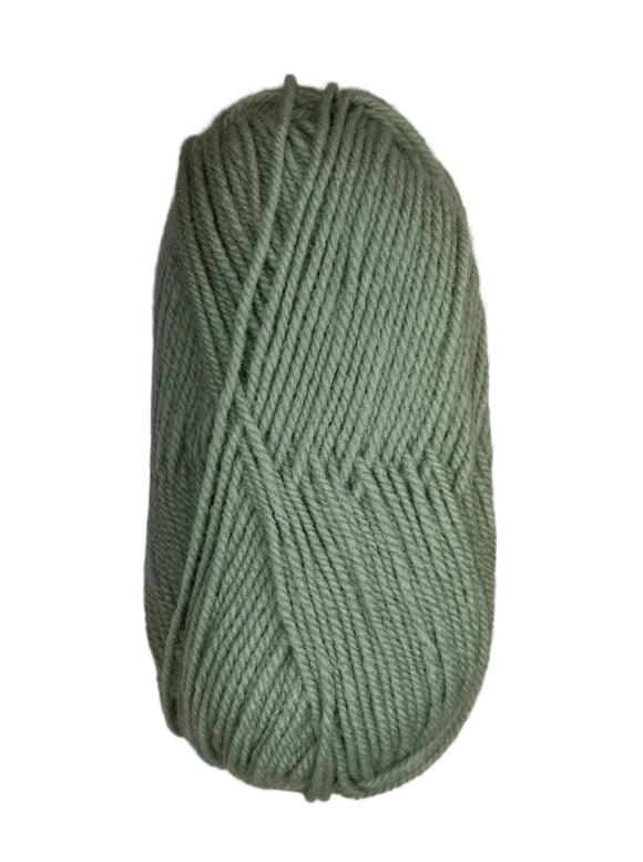 sage light green ball of yarn