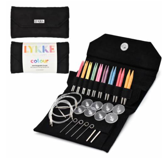 Lykke Colour Needles - Interchangeable 3.5" Set
