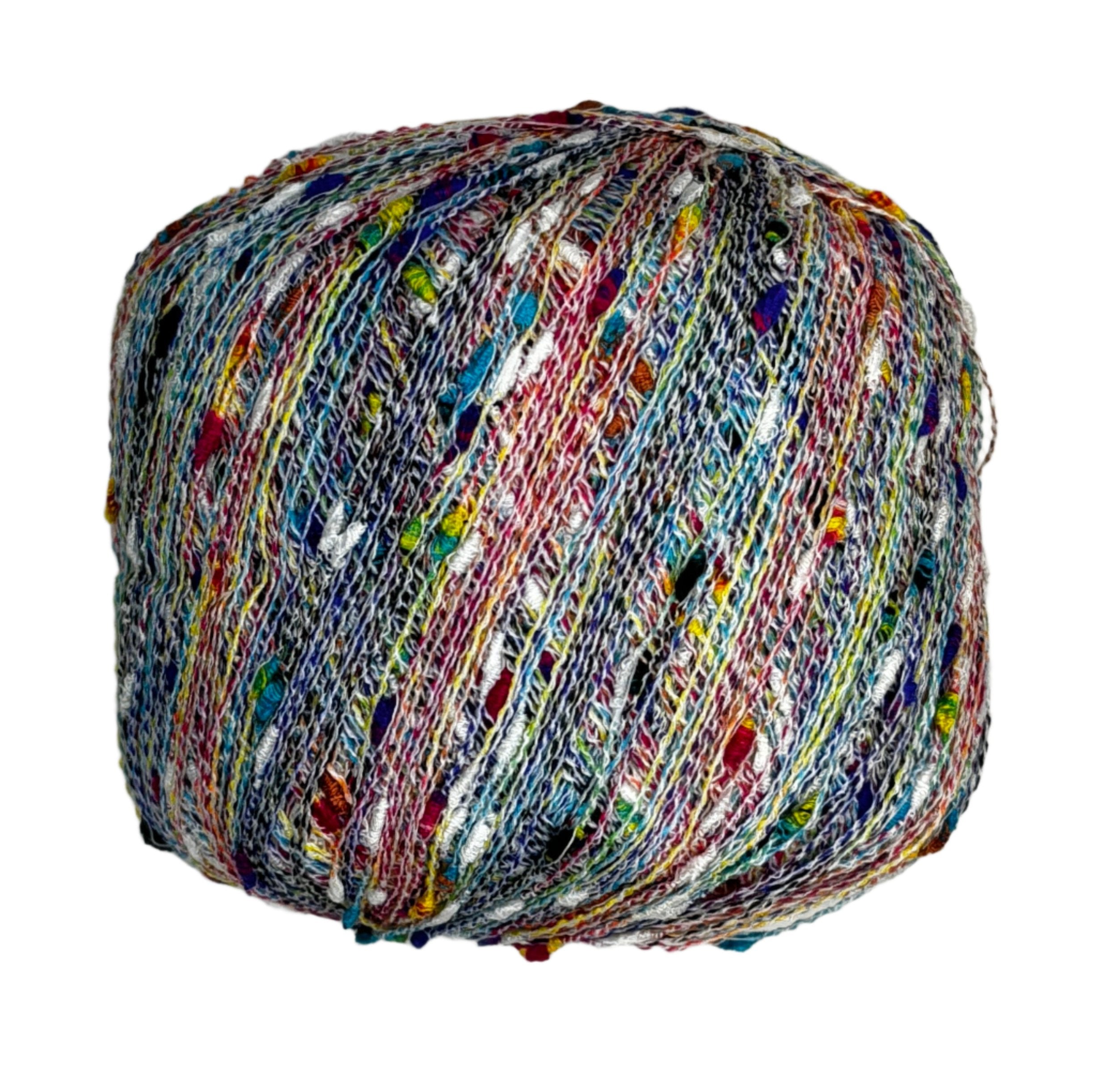 multicolor yarn ball