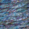 close up view of malabrigo silkpaca lace weight yarn color blue pink purple yellow speckles