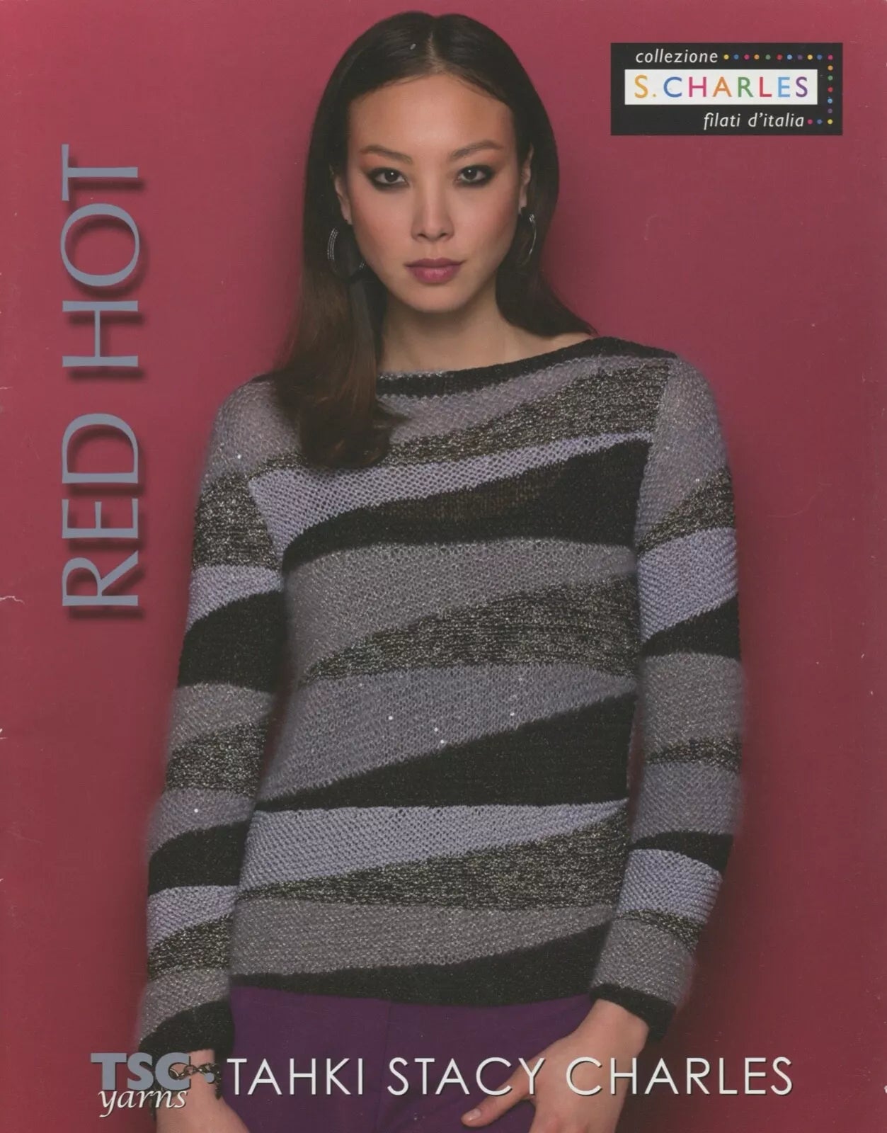 Tahki Yarns Knitting Pattern Book Fall Winter 2014 SCFW14 - Red Hot - 26 Designs