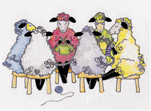 Knitbaahpurl Greeting Cards