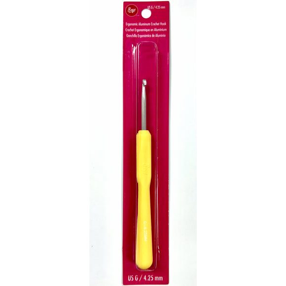 Boye Ergonomic Aluminum Crochet Hook