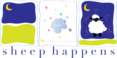 Knitbaahpurl Mug Sheep Happens