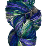 Multi color skein of handspun yarn 