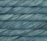 close up view of malabrigo silkpaca lace weight yarn color blue