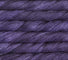 close up view of malabrigo silkpaca lace weight yarn color purple