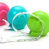 Snail Measuring Tape Assorted Colors by Mediac