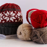 Beginner Colorwork Snowflake Hat Class - September 19th, 2026