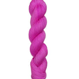 Blackbird Sycamore Fingering Mini Skein Yarn Color pink
