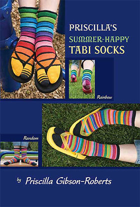 Priscilla's Summer-Happy Tabi Socks Pattern