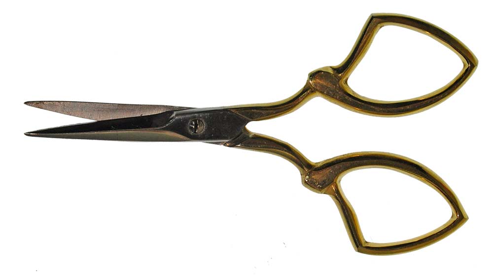 Lacis Iron Art Deco Embroidery Scissors