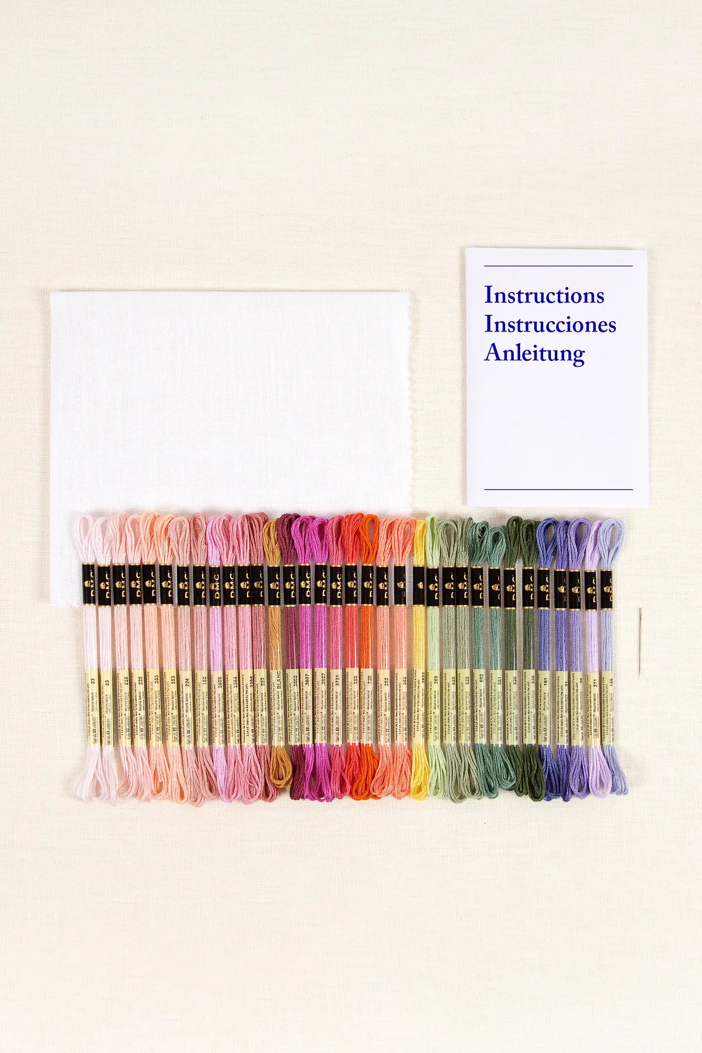 DMC Intermediate Climbing Flowers Cross Stitch Kit