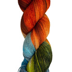 variegated skein of yarn