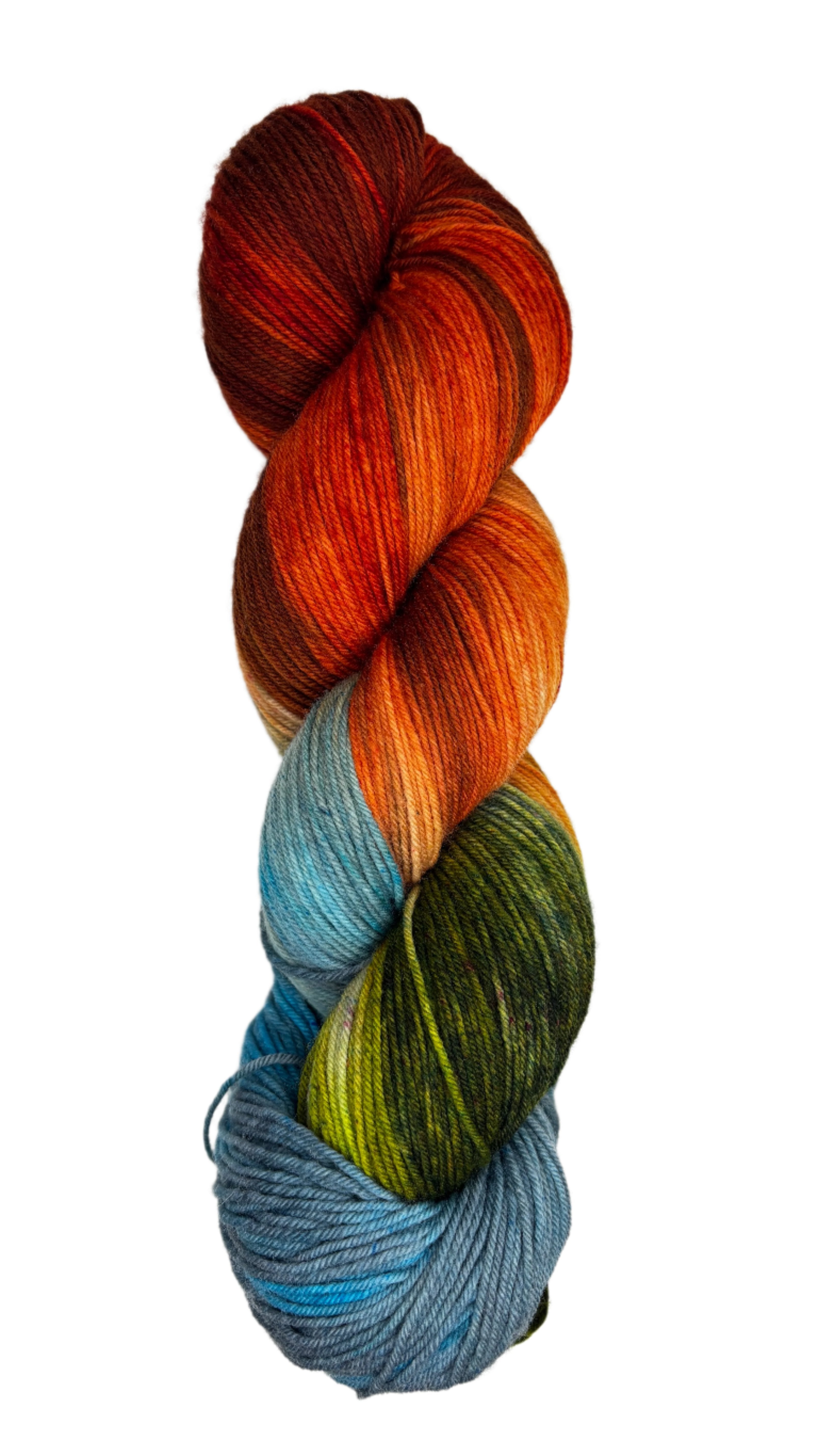 variegated skein of yarn