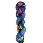 Blackbird Sycamore Fingering Mini Skein Yarn Color black red yellow orange green 