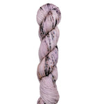 Blackbird Sycamore Fingering Mini Skein Yarn Color pink brown black speckles