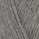 Photo of a light gray sample of Encore Plymouth Yarn