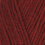Photo of a burgundy sample of Encore Plymouth Yarn
