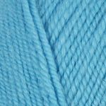 Photo of a light blue sample of Encore Plymouth Yarn
