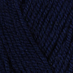 Photo of a dark navy sample of Encore Plymouth Yarn