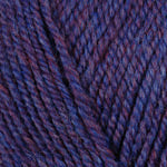 Photo of a blue-purple sample of Encore Plymouth Yarn