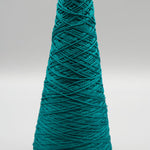 Lunatic Fringe Yarns 3/2 Tubular Spectrum Cones 1.5 oz color teal