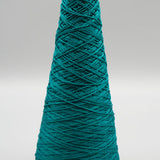 Lunatic Fringe Yarns 3/2 Tubular Spectrum Cones 1.5 oz color teal