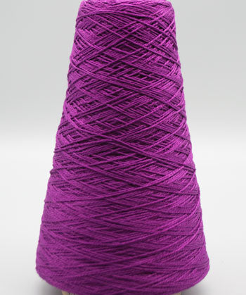 Lunatic Fringe Yarns 10/2 Mercerized Cotton Tubular Spectrum 8 oz cone color magenta