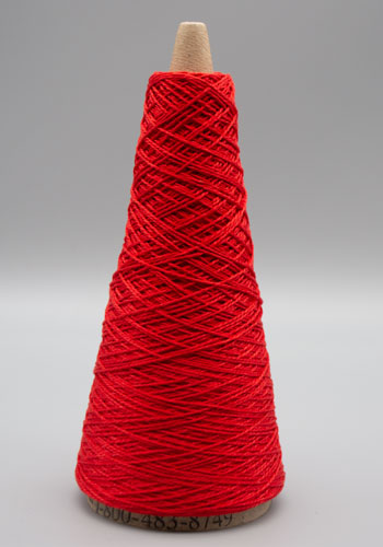 Lunatic Fringe Yarns 5/2 Tubular Spectrum Cones 1.5oz color red