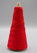 Lunatic Fringe Yarns 3/2 Tubular Spectrum Cones 1.5 oz color red