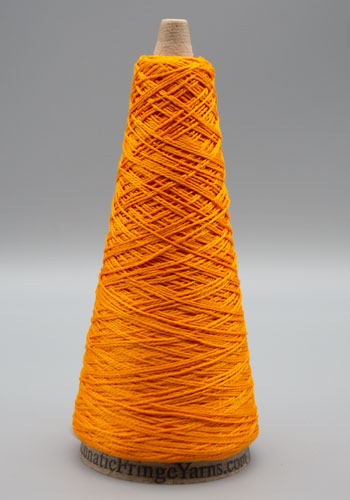 Lunatic Fringe Yarns 5/2 Tubular Spectrum Cones 1.5oz color  orange