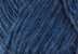 A close up photo of blue Istex Lettlopi yarn