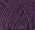 A close up photo of purple Istex Lettlopi yarn