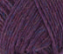 A close up photo of purple Istex Lettlopi yarn