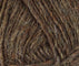A close up photo of brown Istex Lettlopi yarn