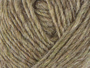 A close up photo of tan Istex Lettlopi yarn