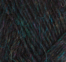 A close up photo of galaxy Istex Lettlopi yarn